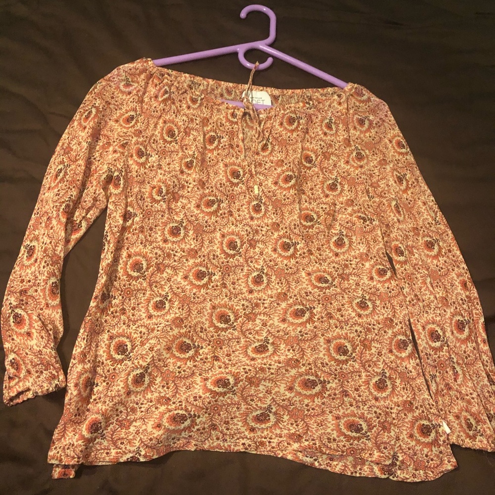 Ann Taylor Loft printed shirt - Picture 1 of 2
